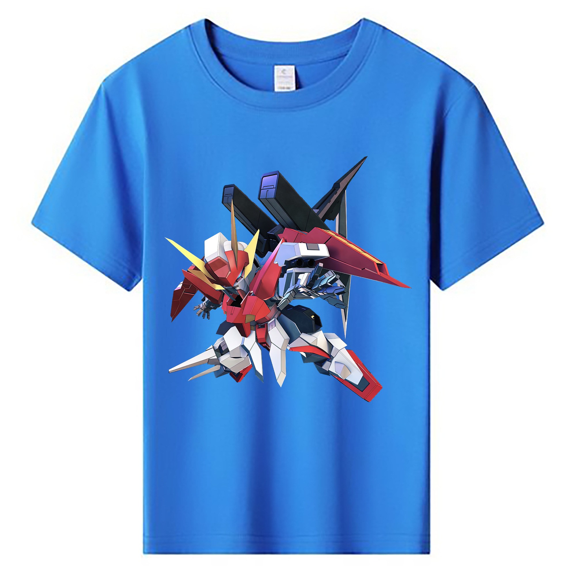（画像用） 機動戦士ガンダム Mobile Suit Gundam 綿100％キッズTシャツ（フロントプリント）